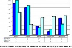REC Major species group (taxa) quantification graph