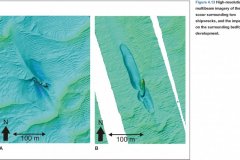 Multibeam image of two shipwrecks