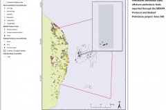 Prehistoric sites and finds distribution map