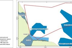 Marine and coastal conservation designations map