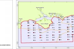 2007 REC Sampling survey type and locations