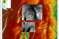 REC Bathymetry of inner gabbard deeps and Sidescan sonar data images of palaeo-rivers