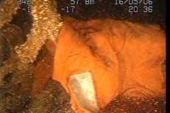 Pilot\'s jacket from the B24 Liberator wreck site